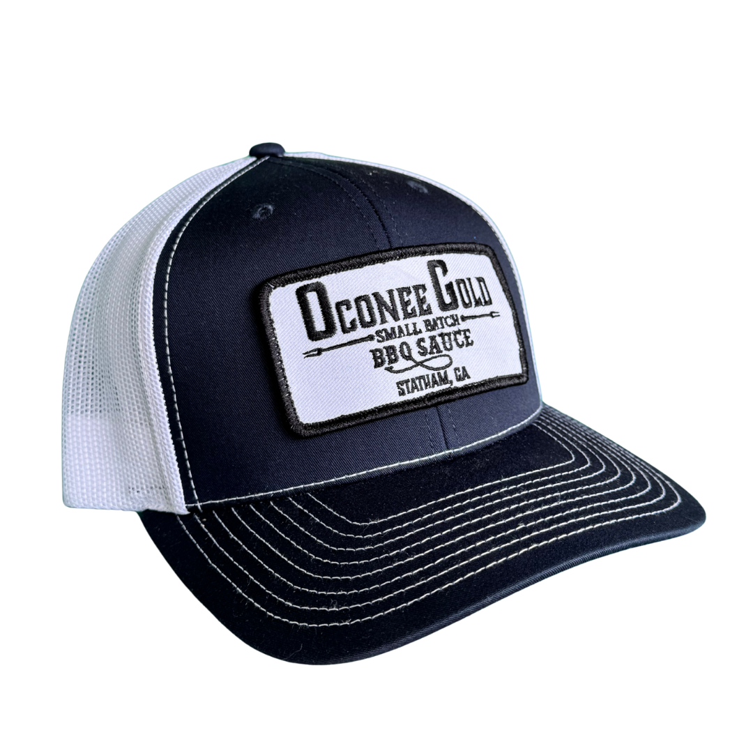 OG Navy and White Trucker Hat