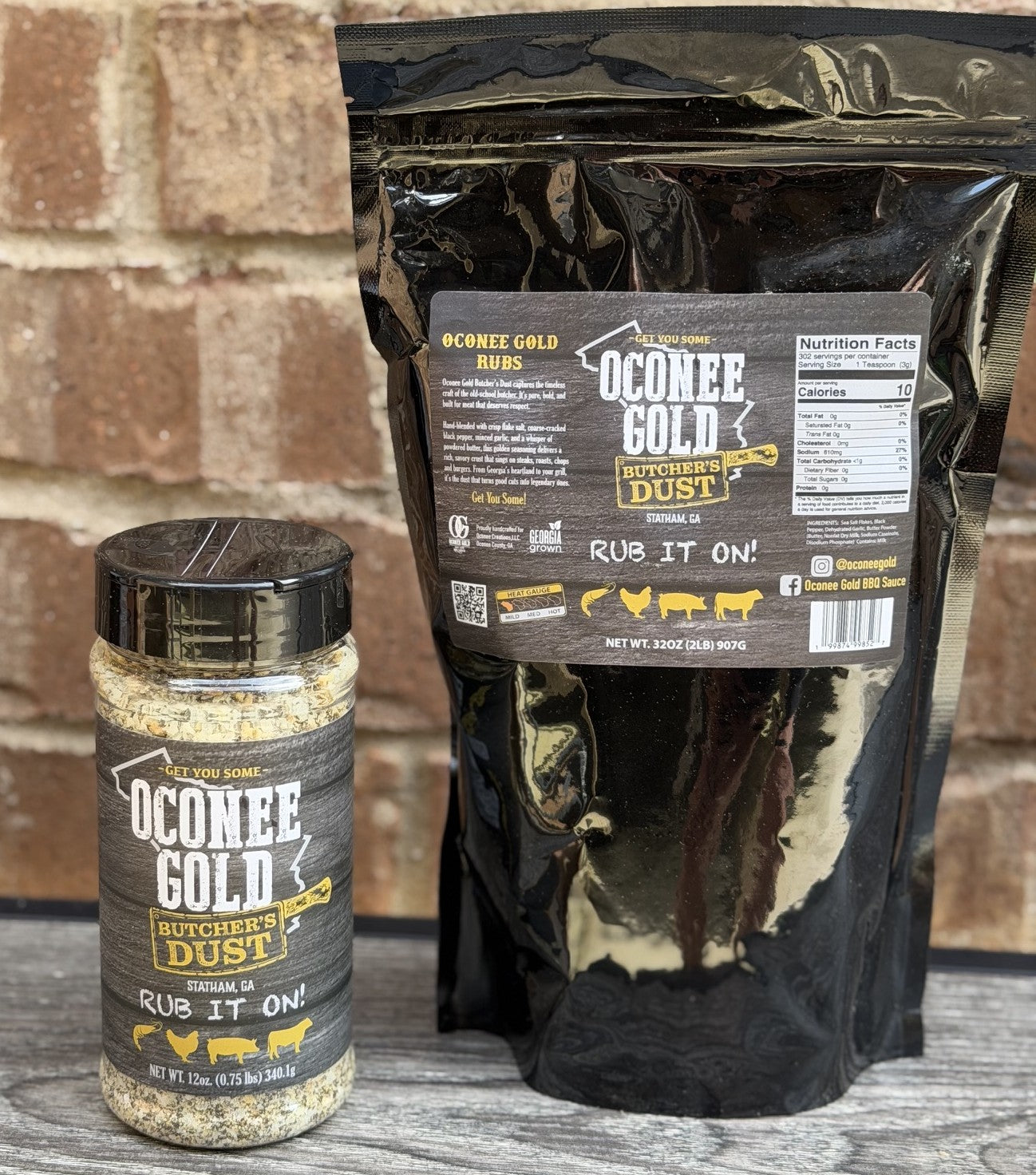 Butcher's Dust – Oconee Gold BBQ Sauces & Rubs