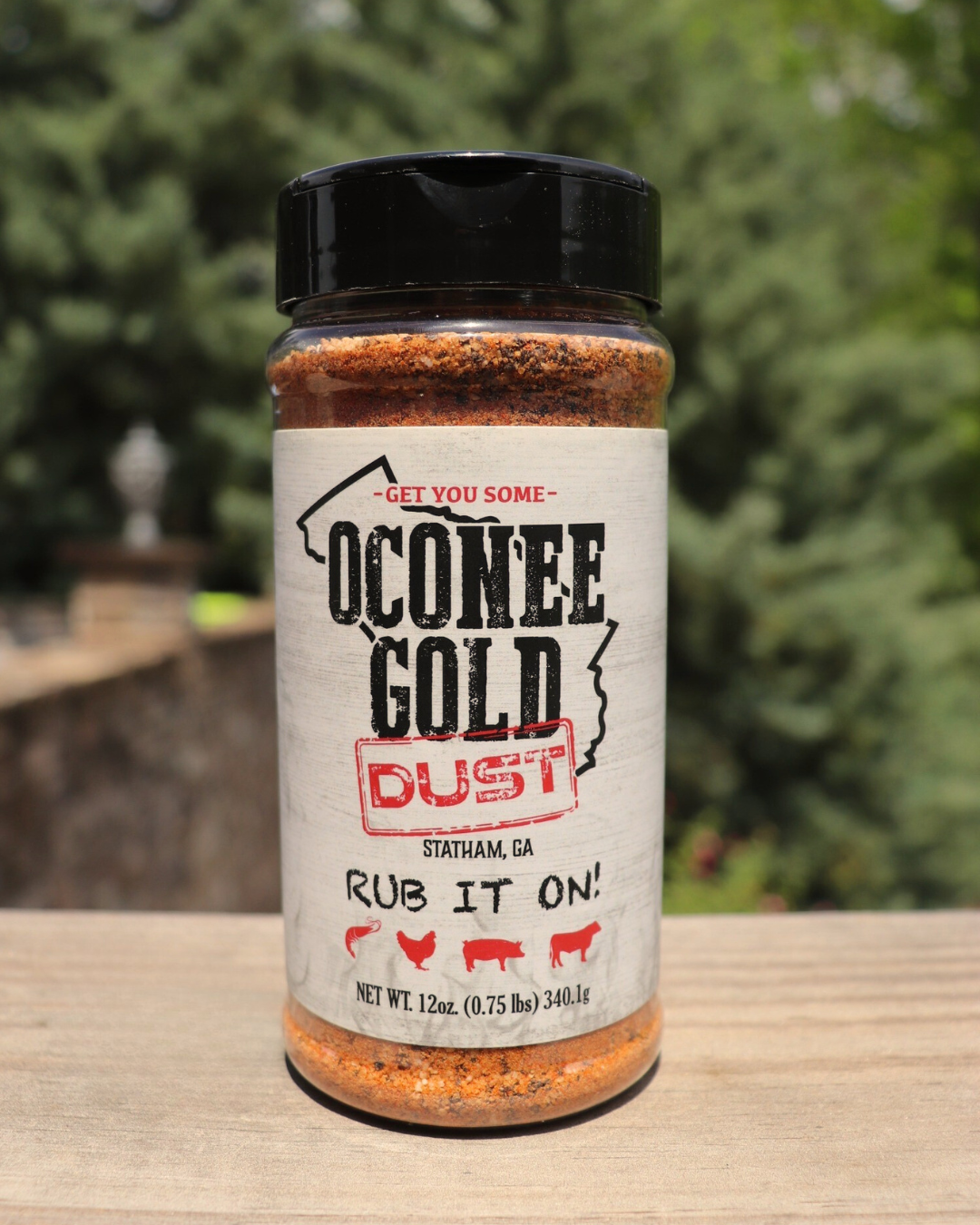 Oconee Gold Dust BBQ Rub