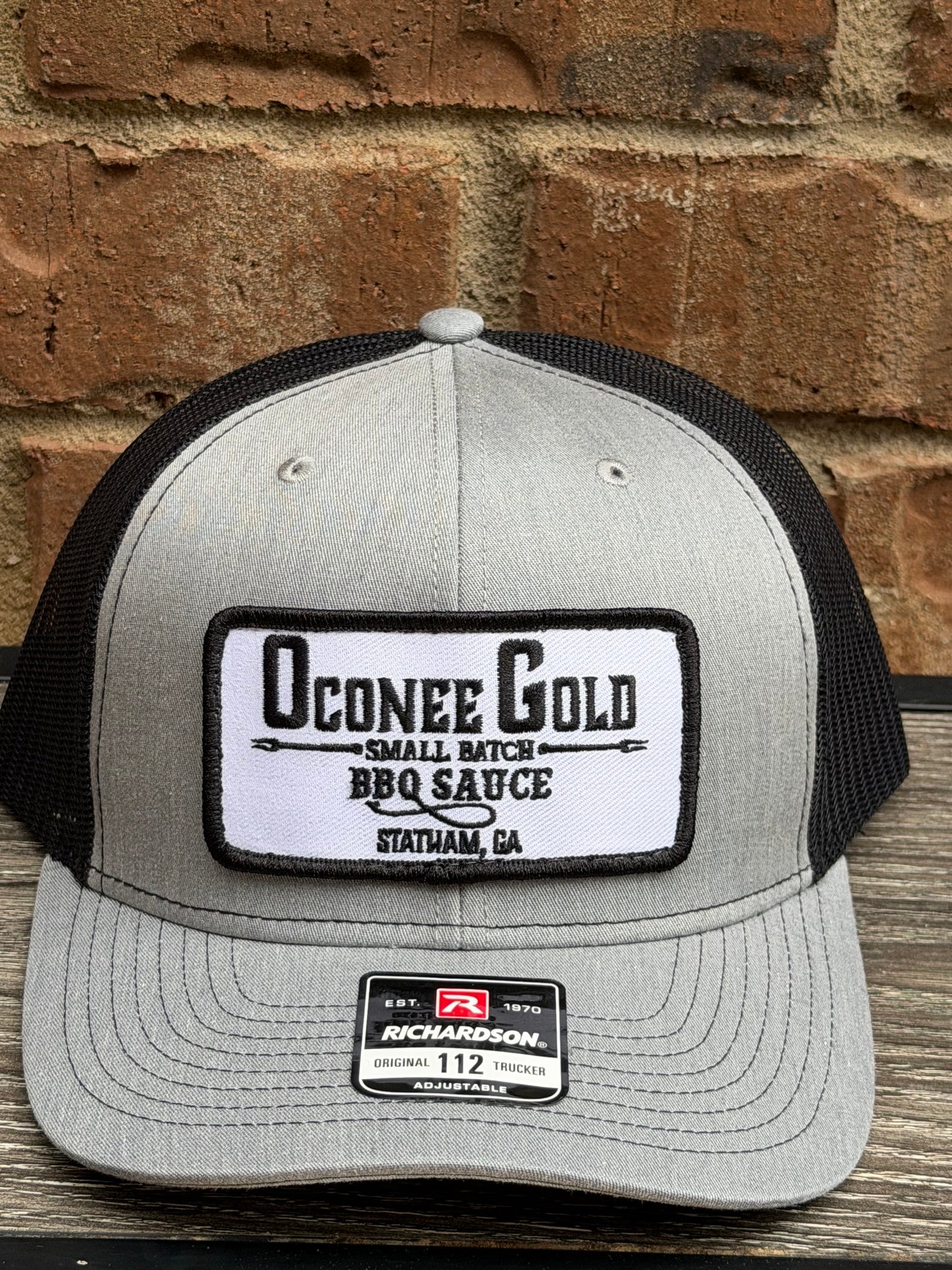 Light Gray Richardson 112 Cloth Patch Hat
