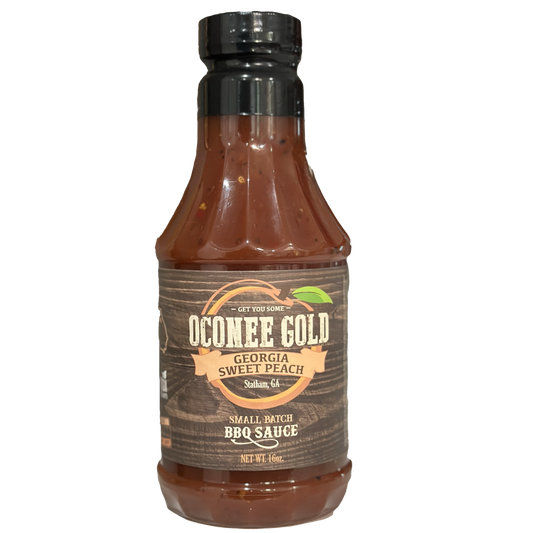 Oconee Gold Georgia Sweet Peach BBQ Sauce